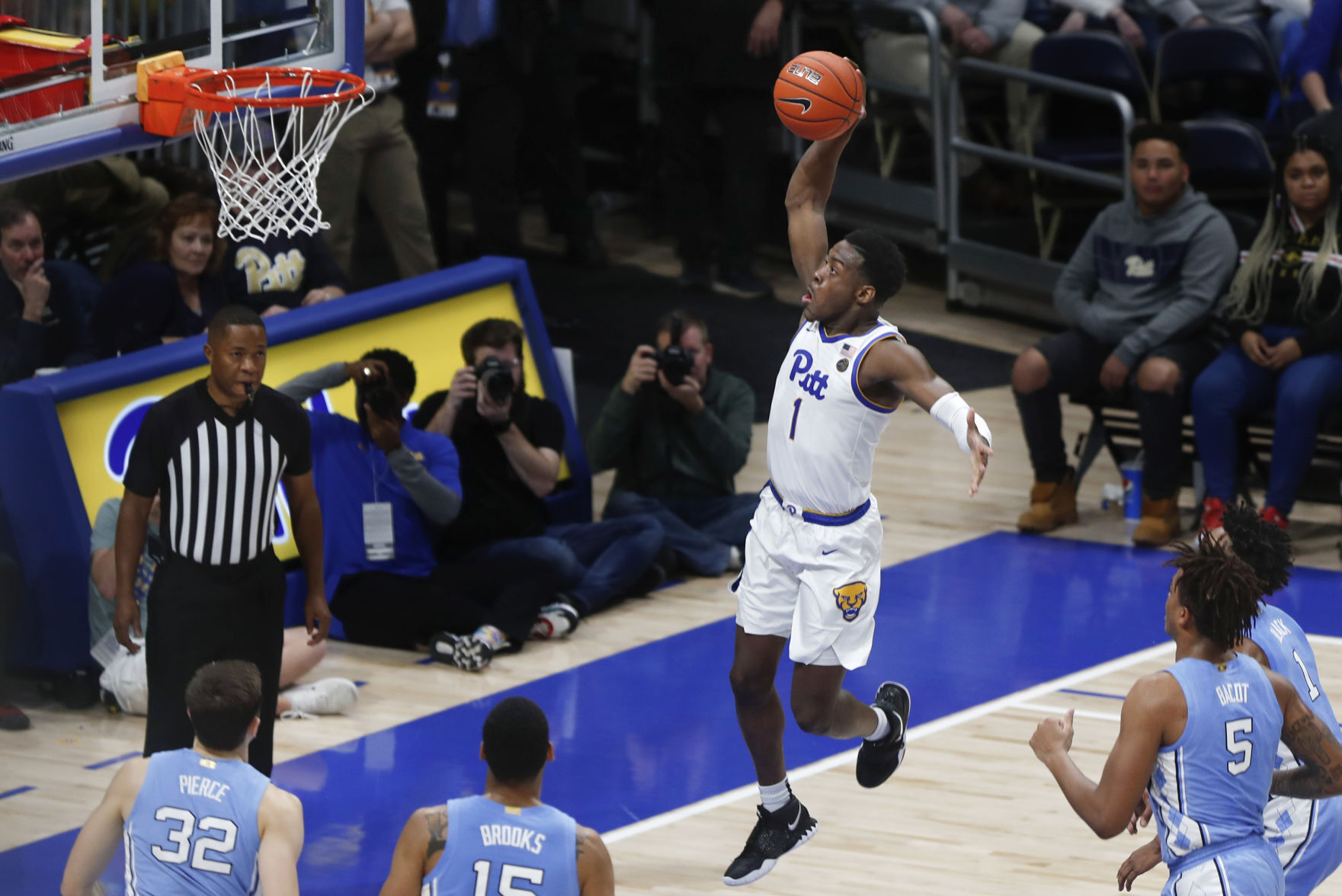 APTOPIX North Carolina Pittsburgh Basketball